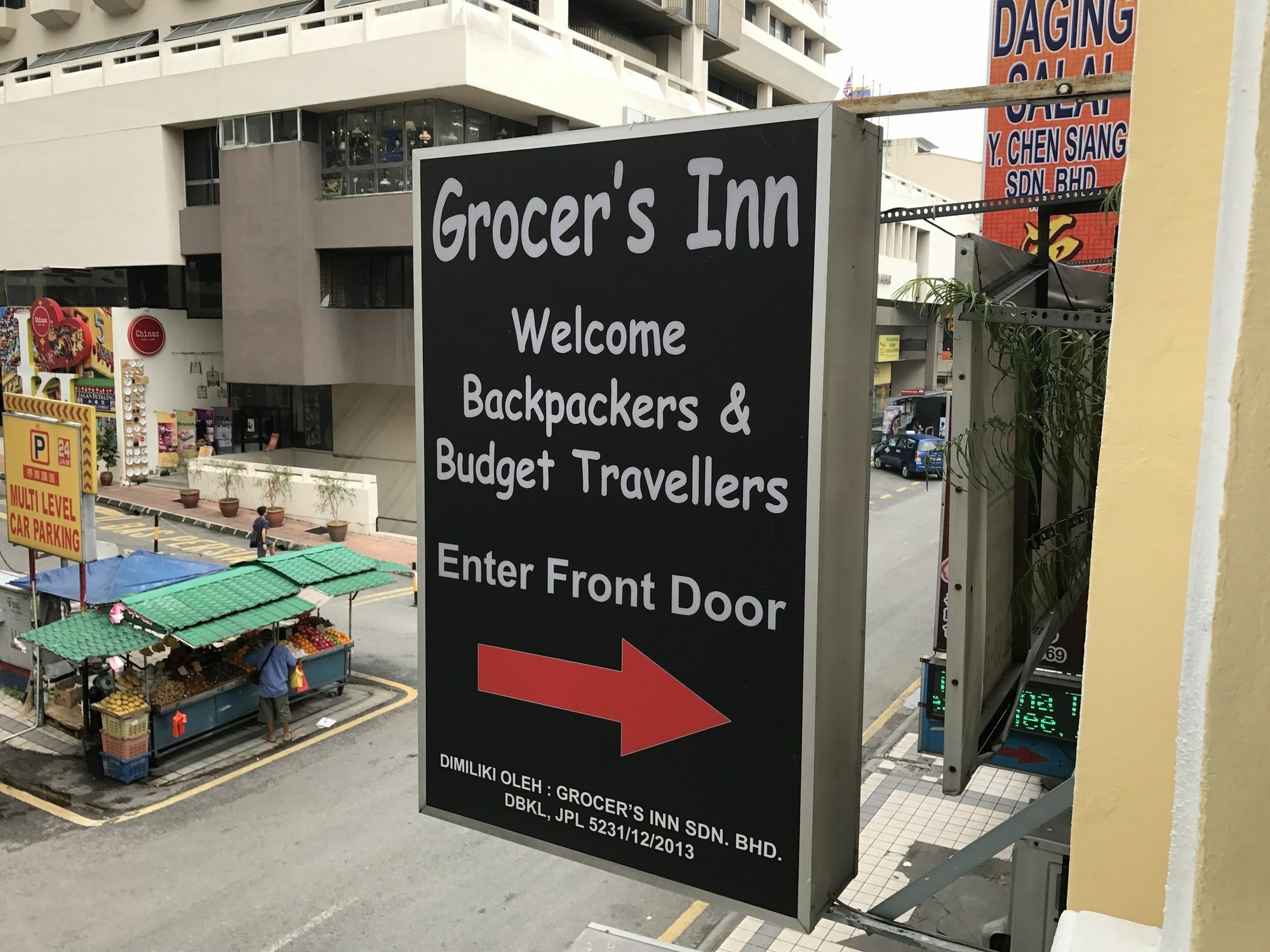 Grocer'S Inn Backpackers Guesthouse Kuala Lumpur Exterior foto